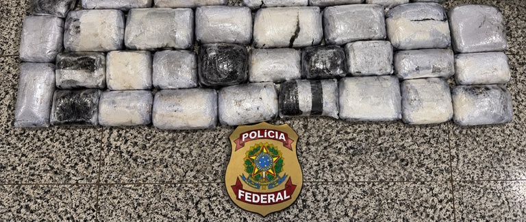 PF prende passageira com drogas no Aeroporto de Cascavel/PR