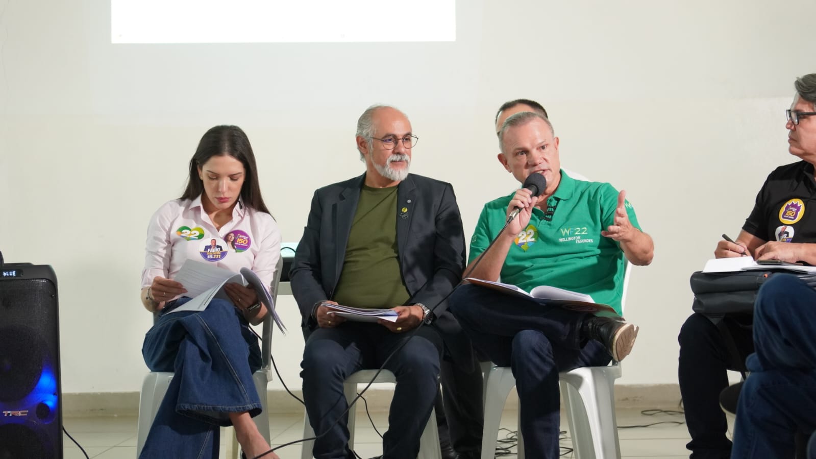 Wellington recebe apoio de servidores e assume compromisso com RGA integral, diálogo e respeito