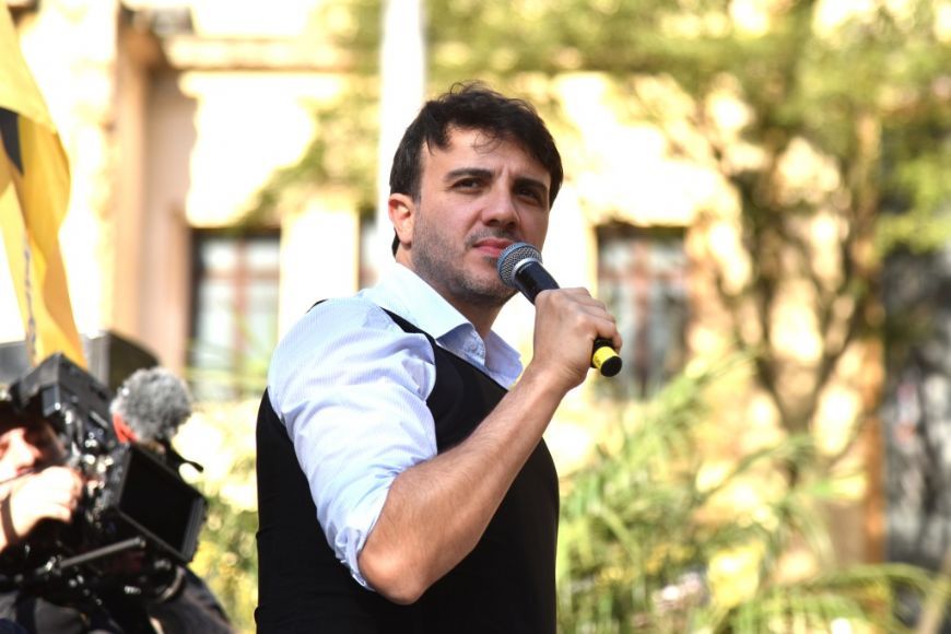 Toffoli suspende campanha de chapa de Renan Santos à Presidência