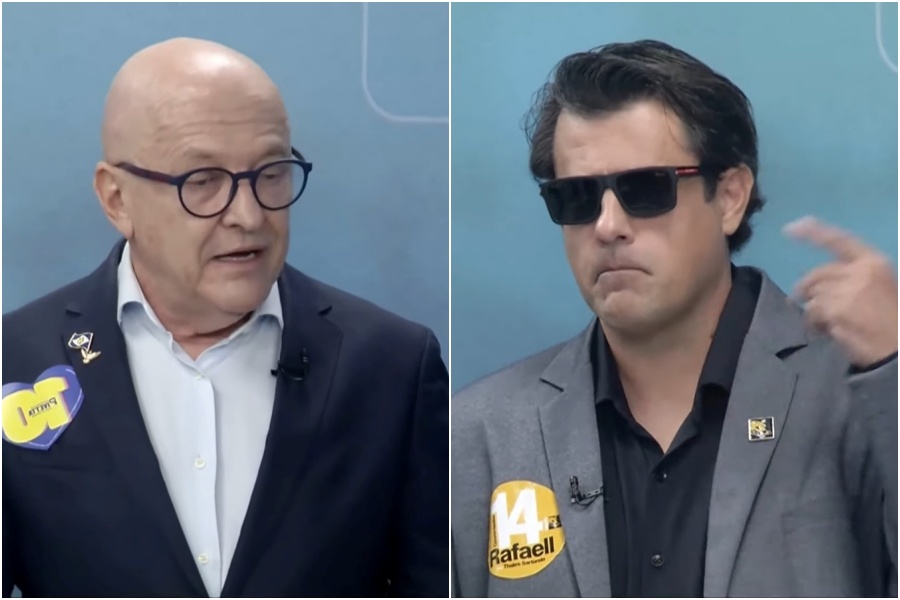 Candidatos deixam propostas de lado e usam debate para atacar Wellington