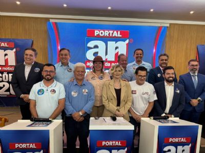 Abimael Borges se destaca em debate com candidatos a deputado estadual do Araguaia