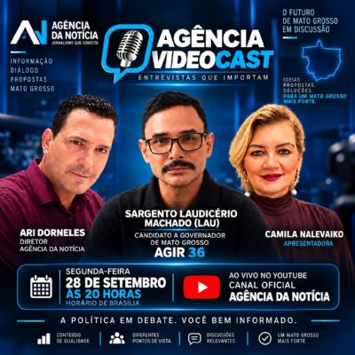 Sargento Laudicério (Lau) participa de entrevista sobre o futuro de Mato Grosso