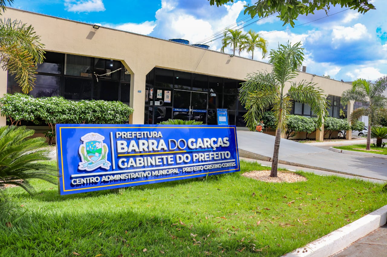 MANUTENÇÃO: Prefeitura de Barra do Garças não terá expediente em alguns setores nesta sexta (02)