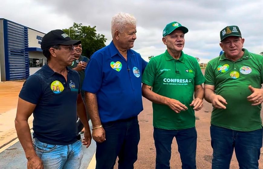 VÍDEO: Wellington Fagundes reforça discurso em Confresa e critica gestão estadual durante campanha no Araguaia