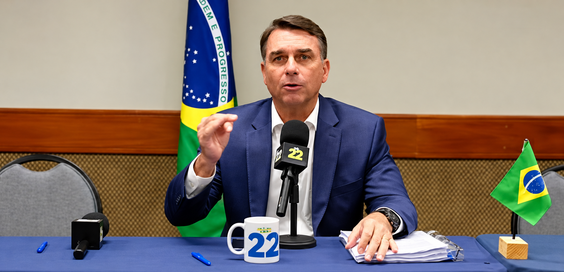 Flávio Bolsonaro: Agro está sofrendo muito com esse governo, tratado como inimigo