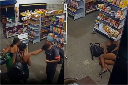 Vídeo mostra mulher sendo atacada e morta pelo companheiro em VG