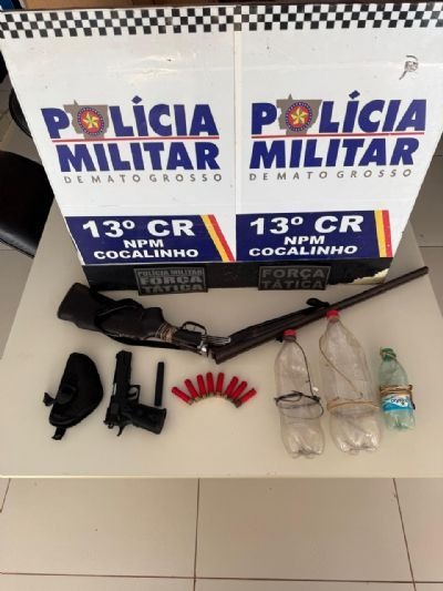 Conflito por terras mobiliza Força Tática e termina com armamento apreendido e detidos no Araguaia